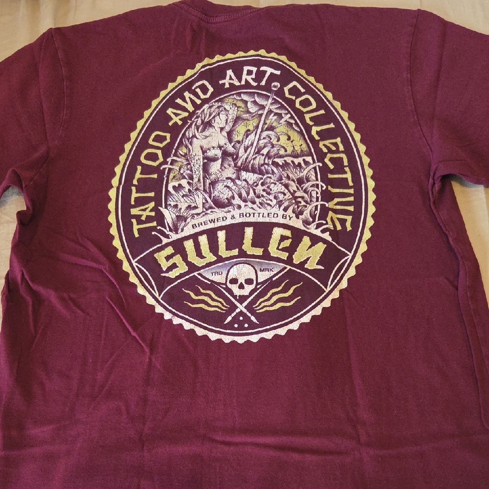 Sullen Men's Purple Graphic Tee - Short Sleeve
